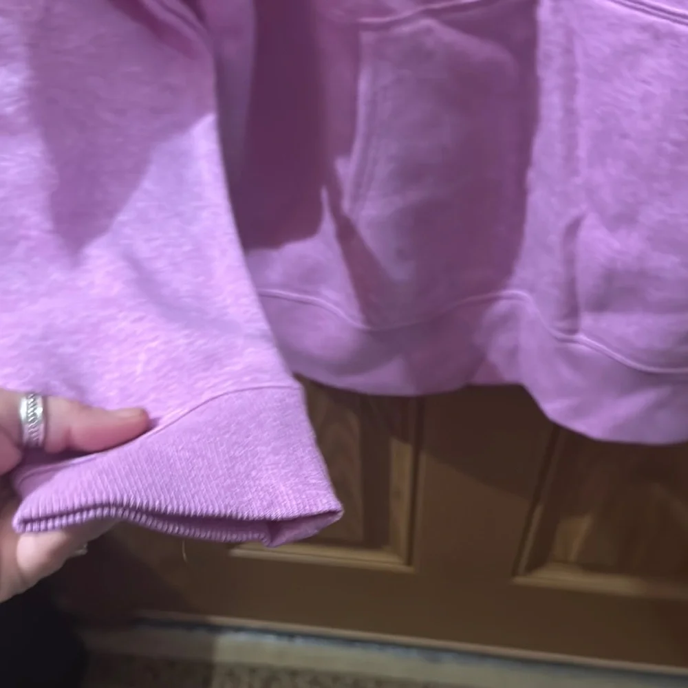 Under Armour Light Pink Hoodie with Logo Never worn - Picture 4 of 7